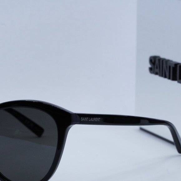 FINAL PRICE NEW SAINT LAURENT SL456 001 BLACK SUNGLASSES - Picture 4 of 9